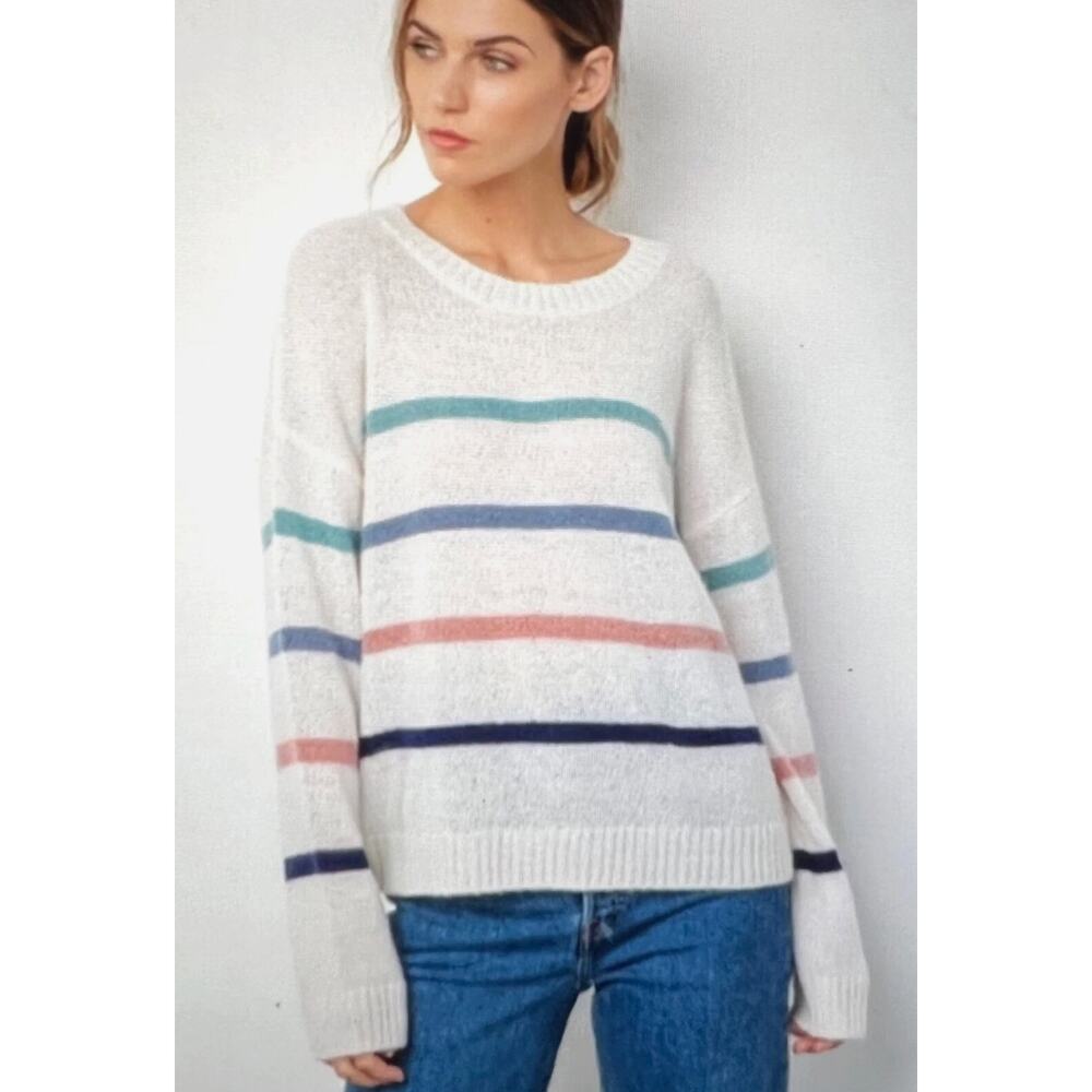 Rails perci sweater in seaside stripe - image 2
